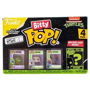 Funko Bitty Pop! Teenage Mutant Ninja Turtles 4 Pack BRAND NEW Sealed TMNT